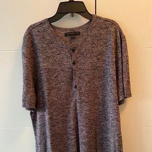 John Varvatos Linen Henley